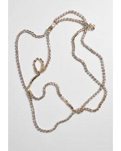 Urban Classics Accessoires / Layering Diamond Necklace gold