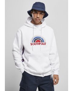 Men´s hoodie  // South Pole Multi Color Logo Hoody white