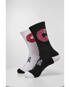 Socks // Cayler & Sons Munchies Socks 2-Pack black/white