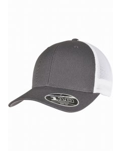 Baseball cap // Flexfit 110 Mesh 2-Tone Cap charcoal/white