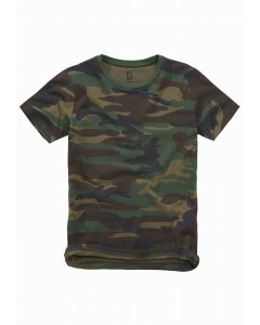 Kid`s t-shirt // Brandit Kids T-Shirt woodland