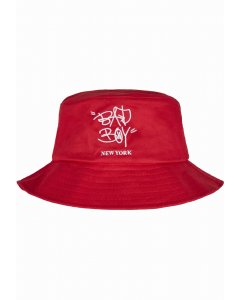 Hat // Mister tee Bad Boy Bucket Hat red