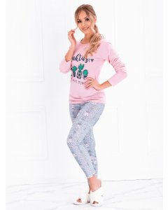 Women's pyjamas ULR162 - pink