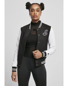 Women´s jacket // Starter Ladies Sweat College Jacket black/white