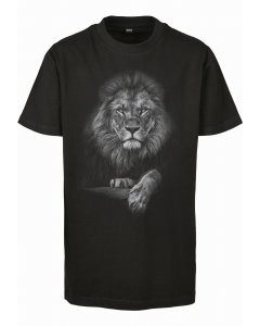 Kid`s t-shirt // Mister tee Kids Lion Tee black