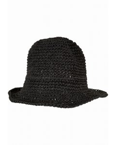 Urban Classics / Braid Bast Bucket Hat black