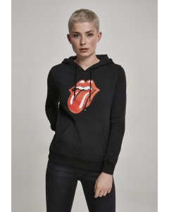 Women´s hoodie  // Merchcode Rolling Stones Tongue Ladies Hoody black