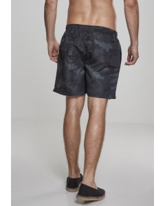 Swimsuit shorts // Urban Classics Camo Swimshorts darkcamo