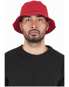 Hat // Flexfit Flexfit Cotton Twill Bucket Hat red