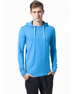Men´s hoodie  // Urban Classics Jersey Hoody turquoise