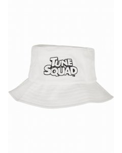 Hat // Mister tee Tune Squad Wording Bucket Hat white