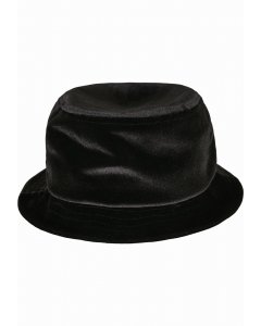 Hat // Flexfit Velvet Bucket Hat black