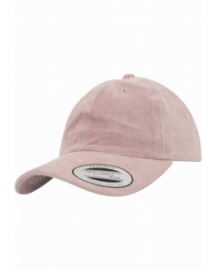 Baseball cap // Flexfit Low Profile Velours Cap lightrose