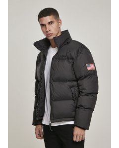 Men´s winter jacket // Mister Tee NASA Two-Toned Puffer Jacket black