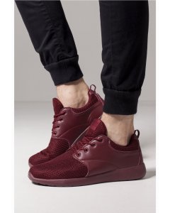 Urban Classics Shoes / Light Runner Shoe burgundy/burgundy