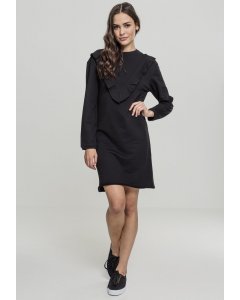 Woman dress // Urban classics Ladies Terry Volant Dress black