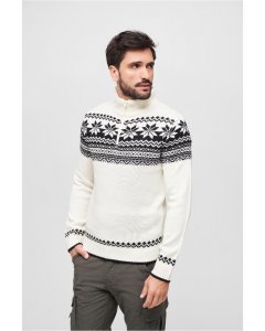 Men´s sweater // Troyer Norweger white