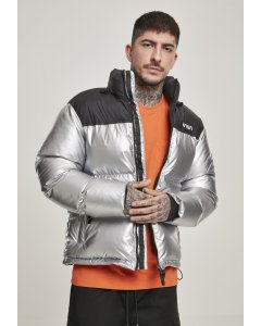 Men´s winter jacket // Mister Tee NASA Two-Toned Puffer Jacket cool grey