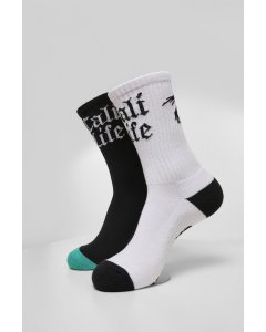 Socks // Cayler & Sons Cali Life Socks 2-Pack black/white
