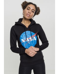 Women´s hoodie  // Mister Tee Ladies NASA Insignia Hoody black