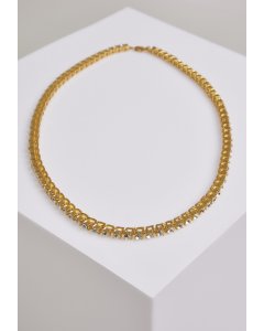 Urban Classics Accessoires / Necklace With Stones gold