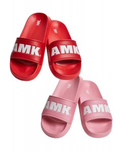 AMK / Slides 2-Pack red/white+pink/white