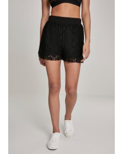 Shorts // Urban classics Ladies Laces Shorts black