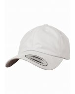 Baseball cap // Flexfit Peached Cotton Twill Dad Cap lightgrey