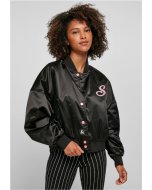 Women´s jacket // Starter Ladies Satin College Jacket black