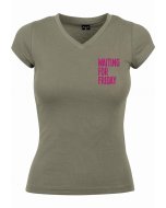 Mister Tee /adies Waiting For Friday Box Tee olive