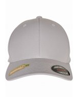 Baseball cap // Flexfit Recycled Polyester Cap silver