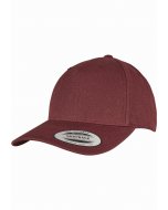 Baseball cap // Flexfit YP CLASSICS 5-PANEL PREMIUM CURVED VISOR SNAPBACK CAP maroon