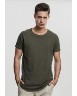Men´s T-shirt short-sleeve // Urban Classics Thermal Slub Raglan Tee olive