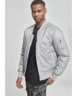 Men´s jacket // Urban Classics Basic Bomber Jacket h.grey