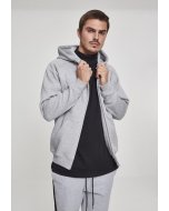 Men´s hoodie zipper // Urban Classics Zip Hoody grey