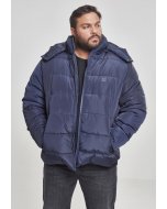 Men´s winter jacket // Urban Classics Hooded Puffer Jacket navy