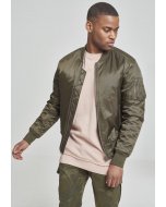 Men´s jacket // Urban classics Basic Bomber Jacket dark olive