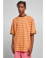 Men´s T-shirt short-sleeve // Starter Fresh Stripes Tee pnkgrpfrt/clfrnyllw