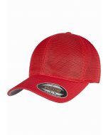 Baseball cap // Flexfit 360° Omnimesh Cap red