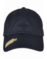 Baseball cap // Flexfit Recycled Polyester Dad Cap navy