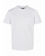 Kid`s t-shirt // Urban classics Boys Organic Cotton Basic Pocket Tee 2-Pack whit