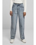 Jeans // Urban classics Ladies High Waist 90´S Wide Leg Denim Pants tinted light blue washed