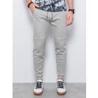 Men's sweatpants - grey melange P1036