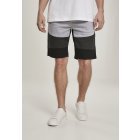 Shorts // South Pole Color Block Tech Fleece Shorts black