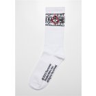 Merchcode / Ramones Skull Socks 2-Pack black/white