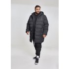 Urban Classics / Hooded Puffer Coat black