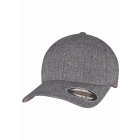 Baseball cap // Flexfit FLEXFIT HEATHERLIGHT CAP melange dark grey