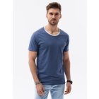 Men's plain t-shirt S1385 - V3 blue