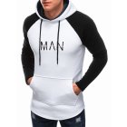 Men's hoodie B1548 - white