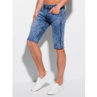 Men's denim shorts W372 - blue
